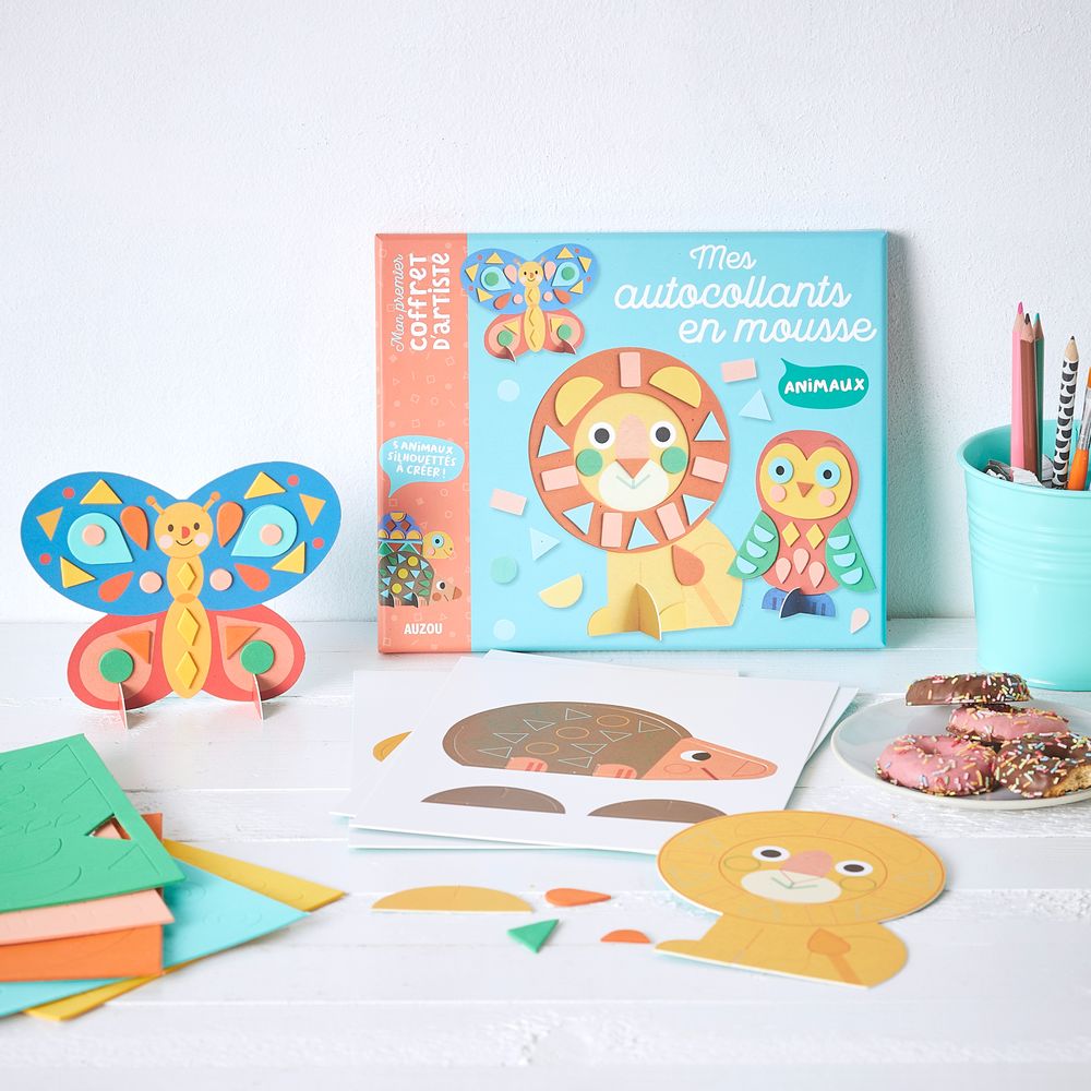 Loisirs créatifs pour enfant - Mon coffret d'artiste - AUZOU