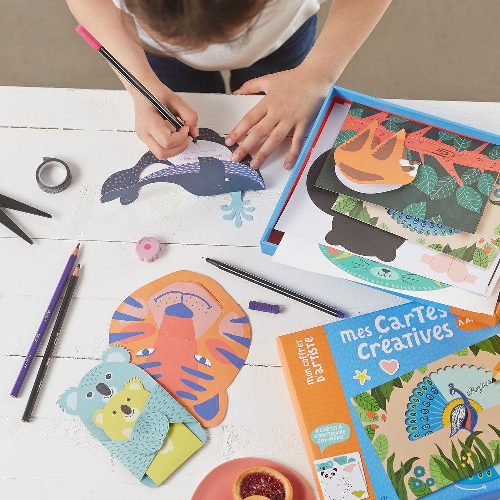 Loisirs créatifs pour enfant - Mon coffret d'artiste - AUZOU