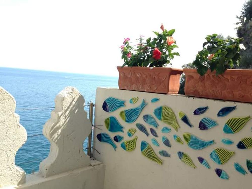 Other wall decoration - Ceramic aquarium wall covering - MARSIA STUDIO CERAMICHE DI MARIELLA SIANO
