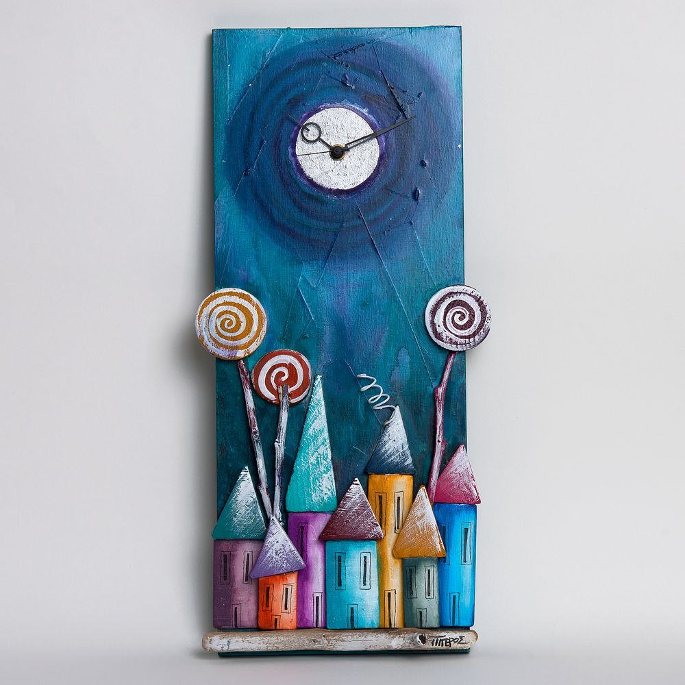 Clocks - Epitoiho| Wall Clock - PITEROS DIMITRIS