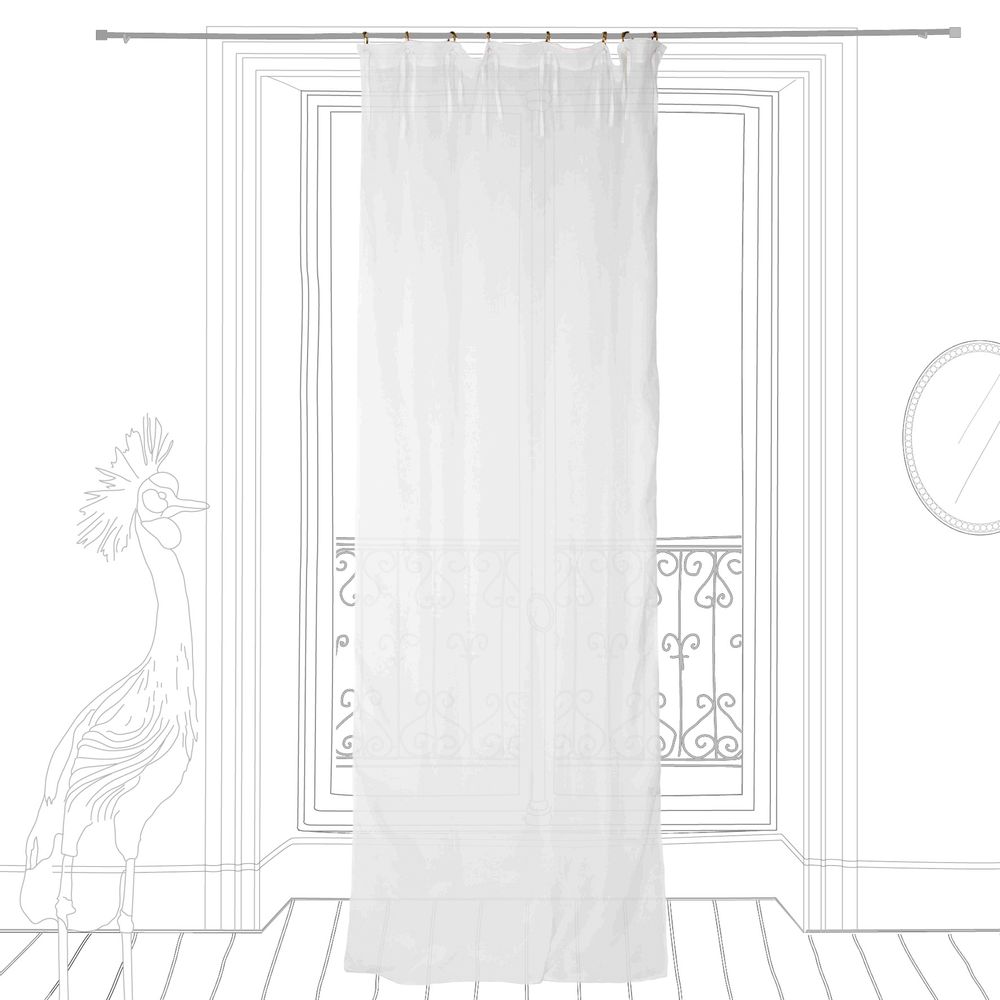 Curtains and window coverings - Liseré curtains - LE MONDE SAUVAGE BEATRICE LAVAL