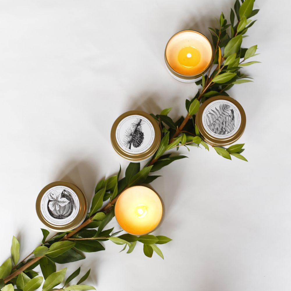 Décorations florales - Cardamom Gold Travel Bougie - BROOKLYN CANDLE STUDIO
