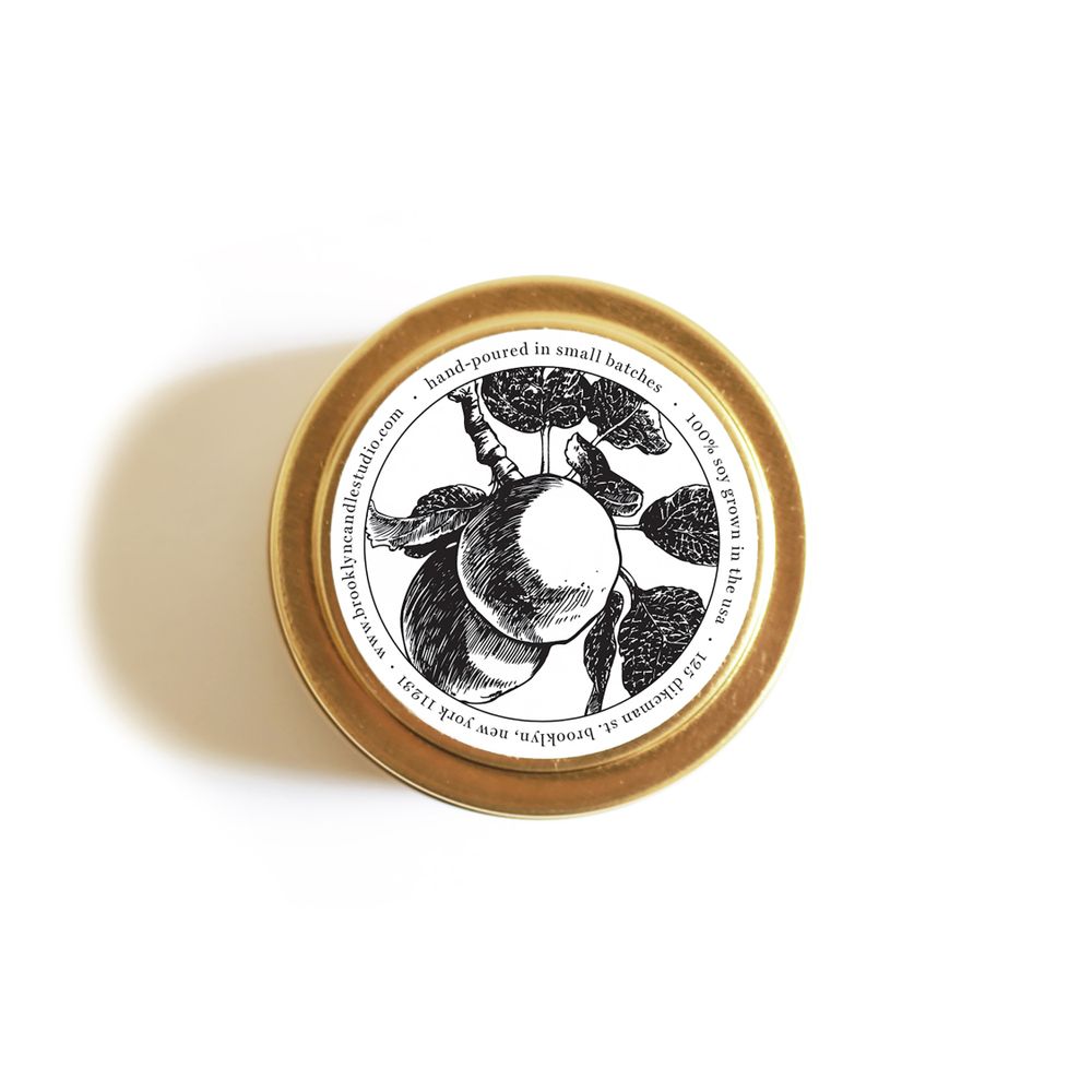Autres fournitures bureau - Apple Cider Gold Travel Bougie - BROOKLYN CANDLE STUDIO