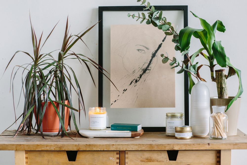 Floral decoration - Toasted Pumpkin Minimalist Candle - BROOKLYN CANDLE STUDIO