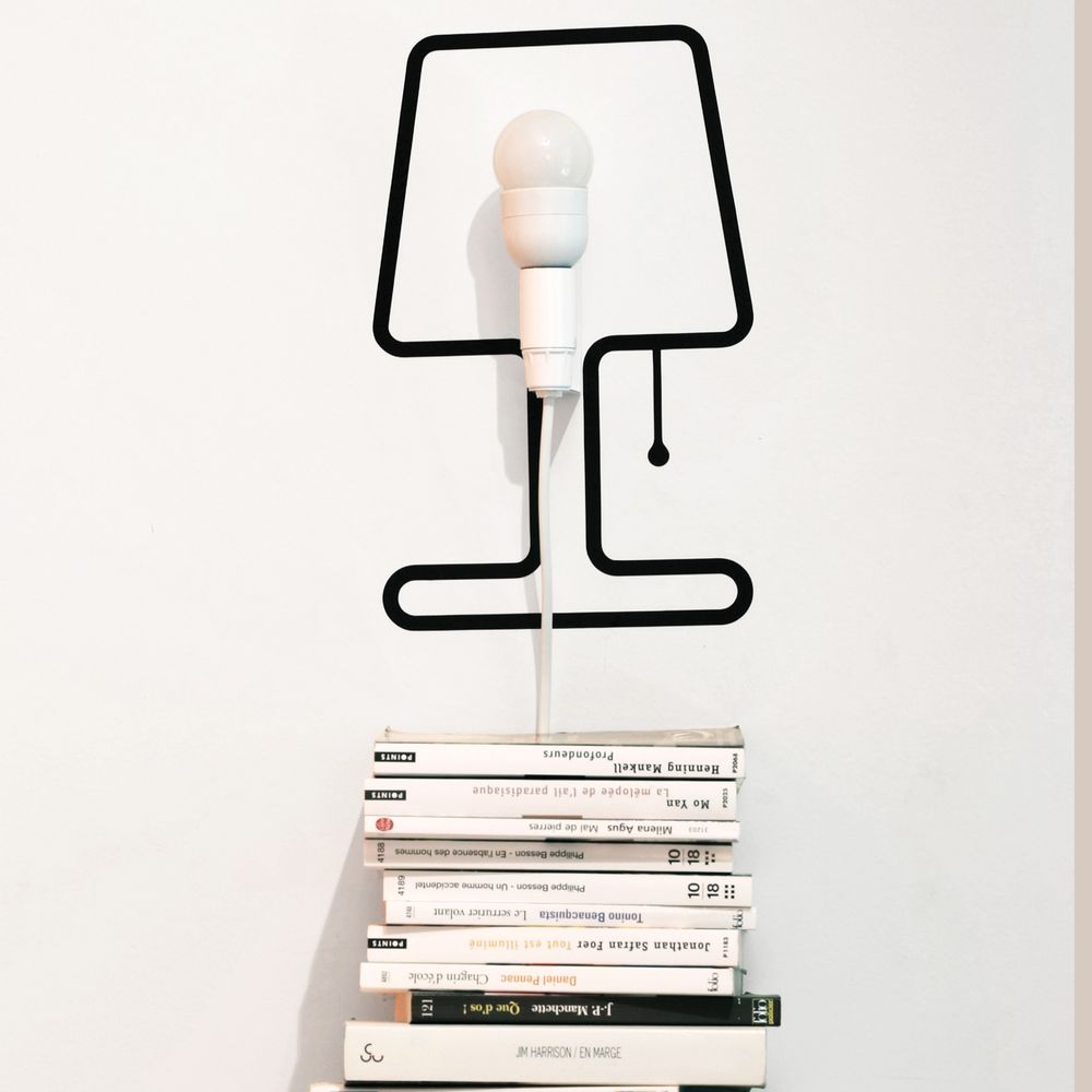 Aménagements pour bureau - TINY - Lampe + Sticker - PA DESIGN