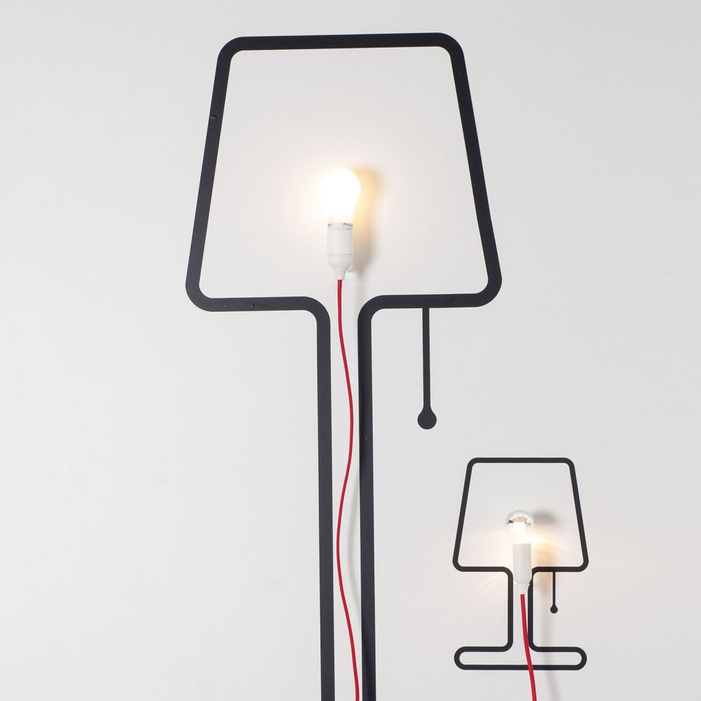 Aménagements pour bureau - TINY - Lampe + Sticker - PA DESIGN