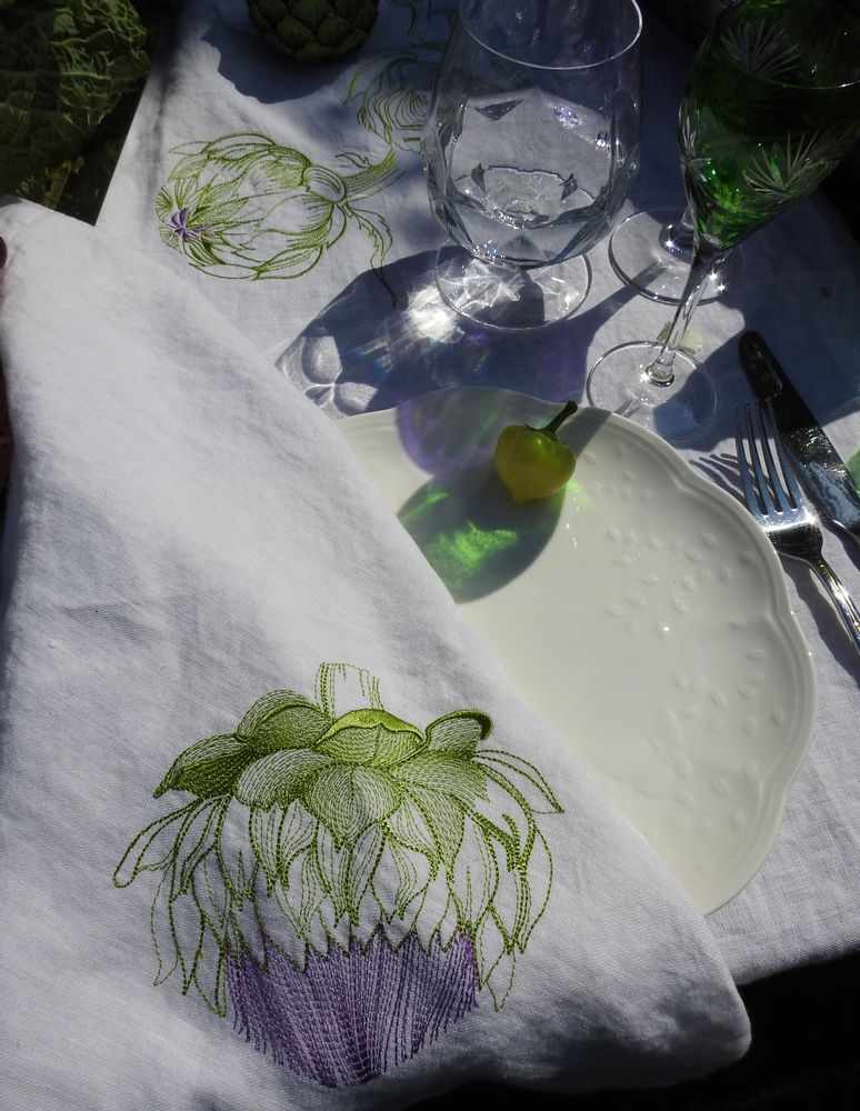 Linge de table textile - Serviette ARTICHAUT - ARTIPARIS