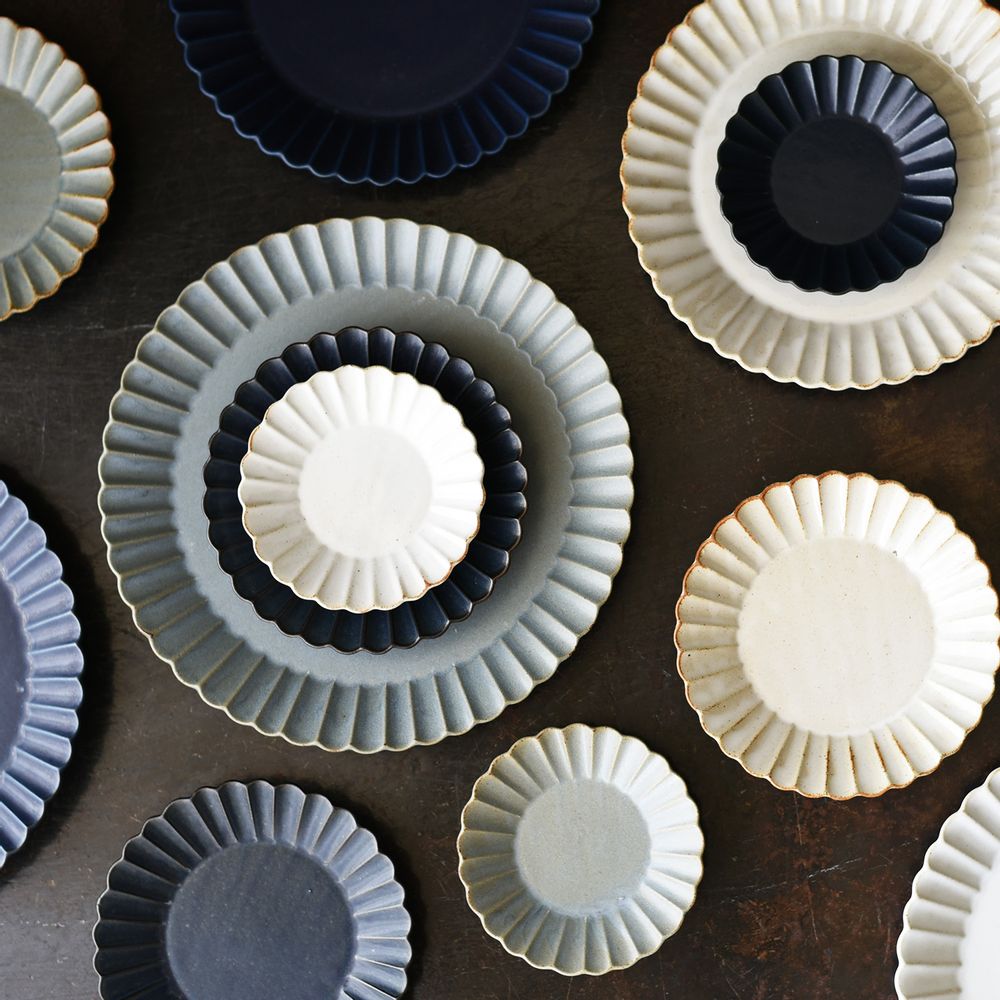 Everyday plates - Barbarie Plate - MARUMITSU POTERIE