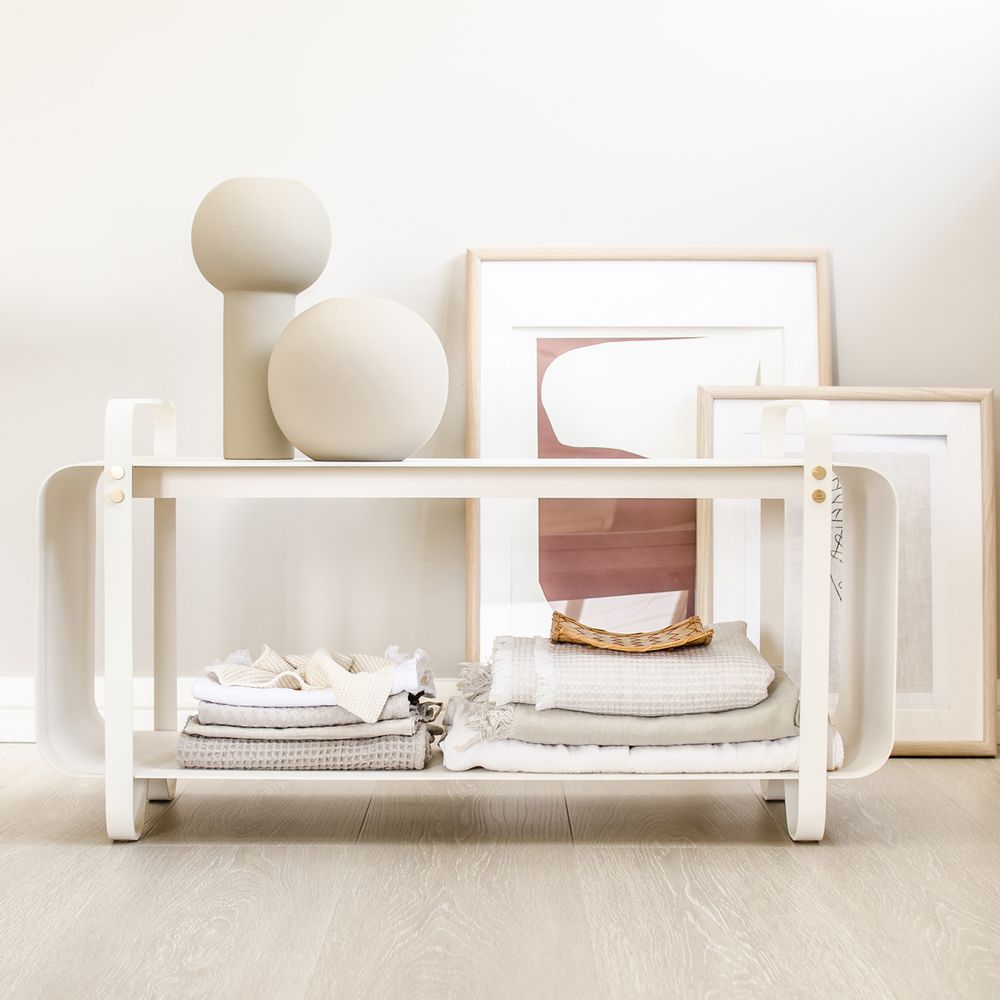 Bathroom storage - Ninne Bench - Blanc - ELDVARM