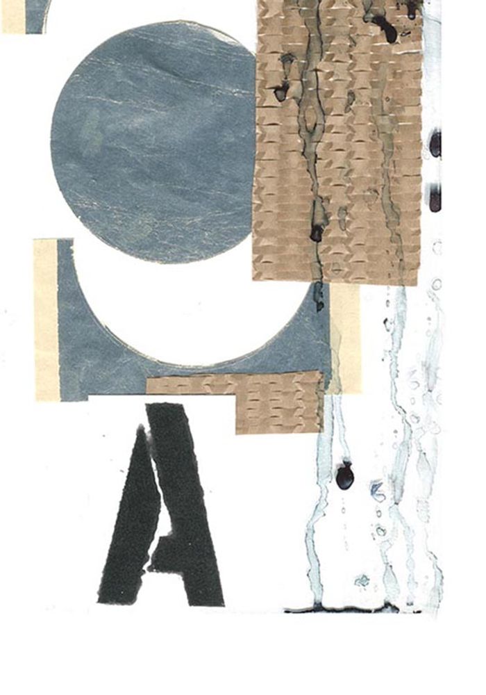 Poster - A for Abstract Art Print - METTEHANDBERG ART PRINTS