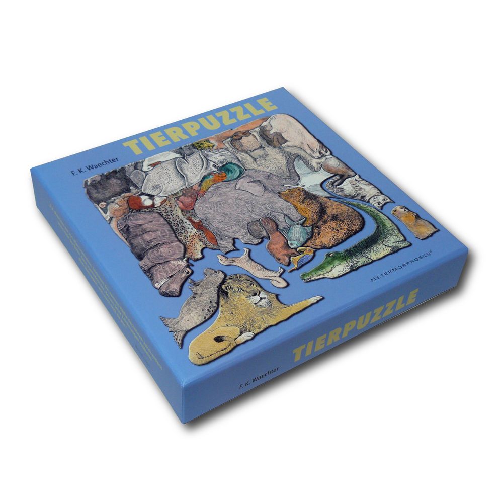 Decorative objects - Tierpuzzle - Puzzle of 33 animals - PA DESIGN