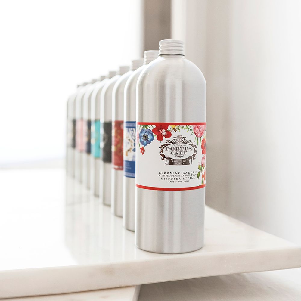 Parfums d'intérieur - Portus Cale Recharge Diffuseur Or et Bleu - CASTELBEL