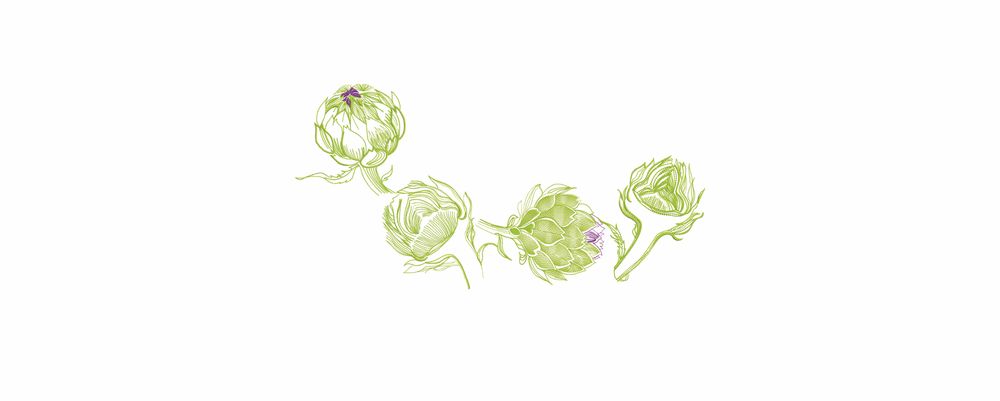 Table linen - Table runner ARTICHOKE mod.1 - ARTIPARIS