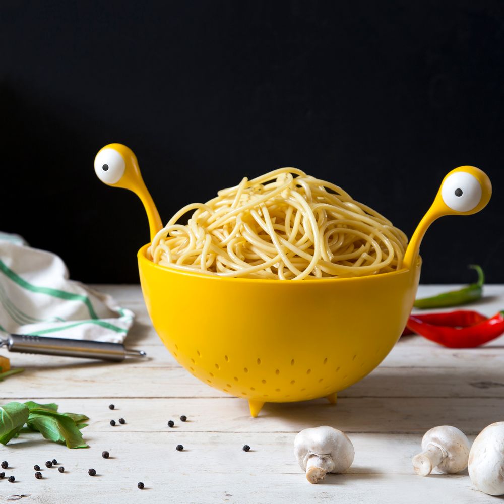 Couverts & ustensiles de cuisine - MONSTER :Bocaux, marque page - couvert à spaghettis & passoire - PA DESIGN