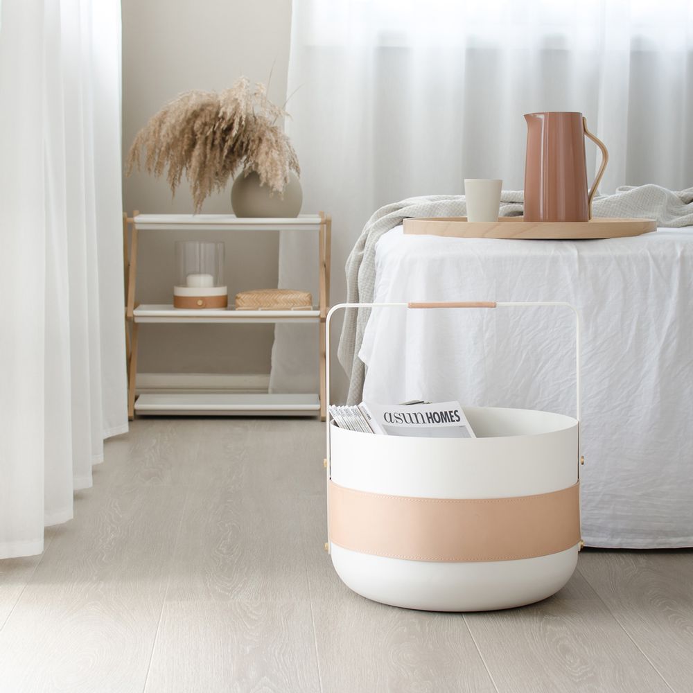 Design objects - Emma Basket - Blanc - ELDVARM
