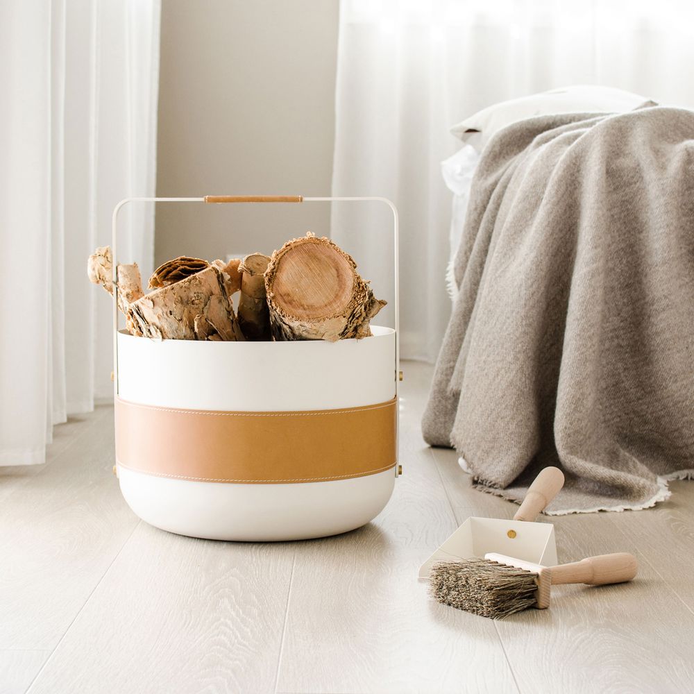 Design objects - Emma Basket - Blanc - ELDVARM