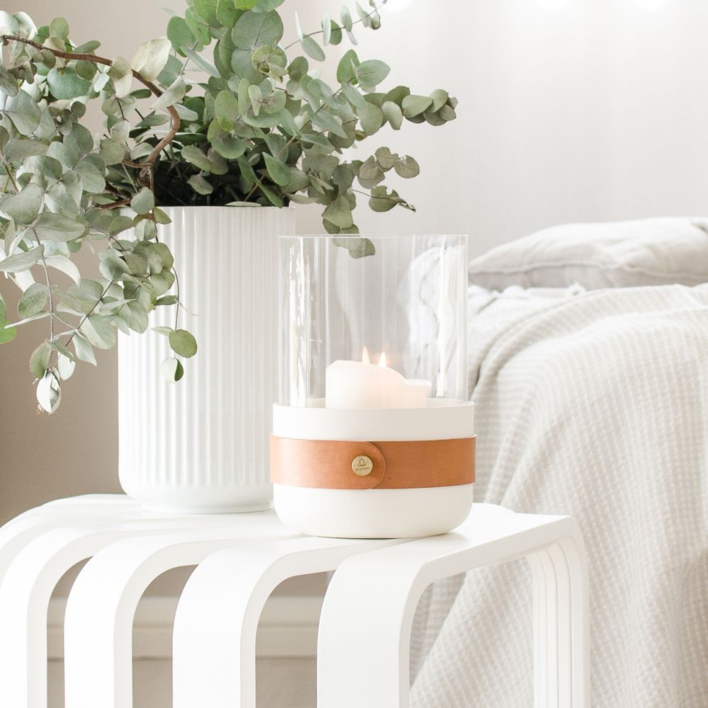 Design objects - Emma Lantern - Blanc - ELDVARM