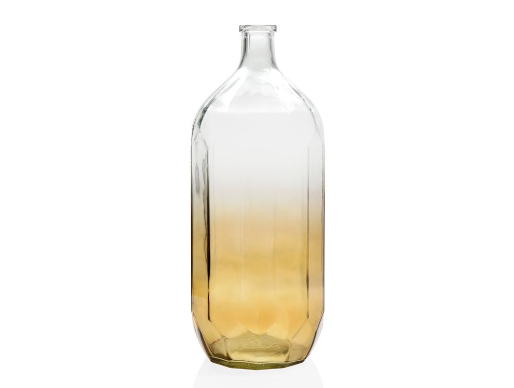 Vases - Beige glass bottle CR67265 - ANDREA HOUSE