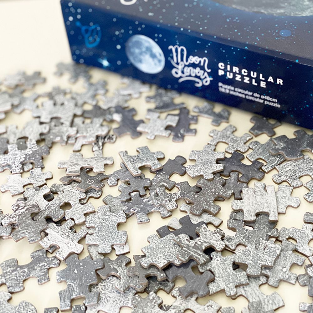 Cadeaux - Puzzle circulaire Moon Lovers - DESIGNER SOUVENIRS