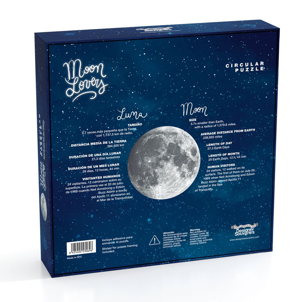 Cadeaux - Puzzle circulaire Moon Lovers - DESIGNER SOUVENIRS