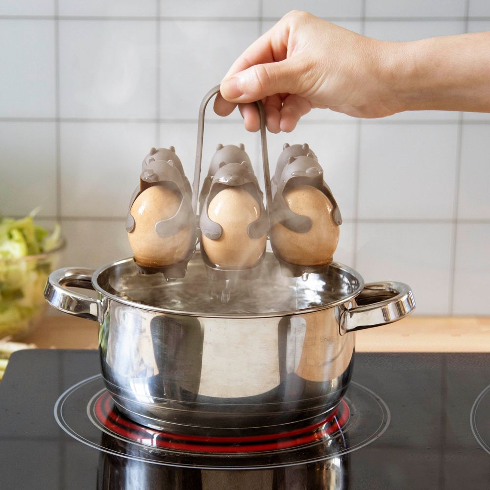 Design objects - Egguins/ Eggbears - Cooking eggs - PA DESIGN