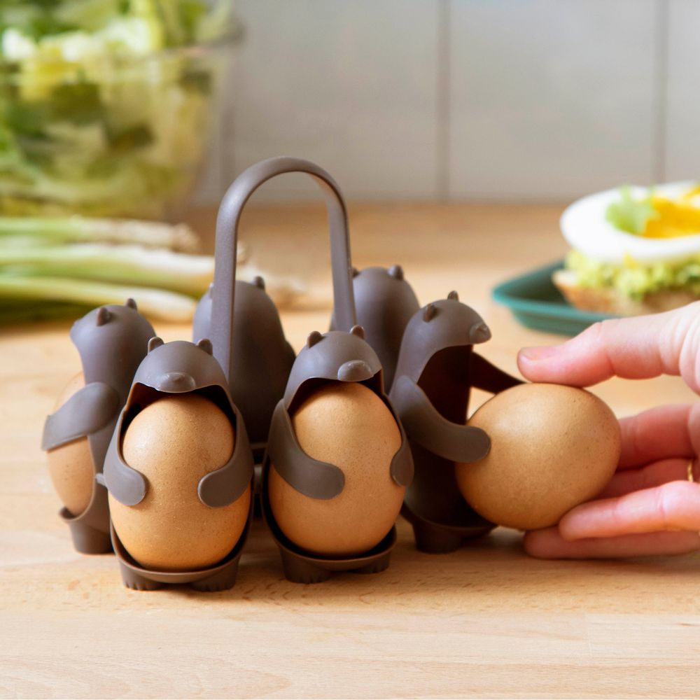 Design objects - Egguins/ Eggbears - Cooking eggs - PA DESIGN