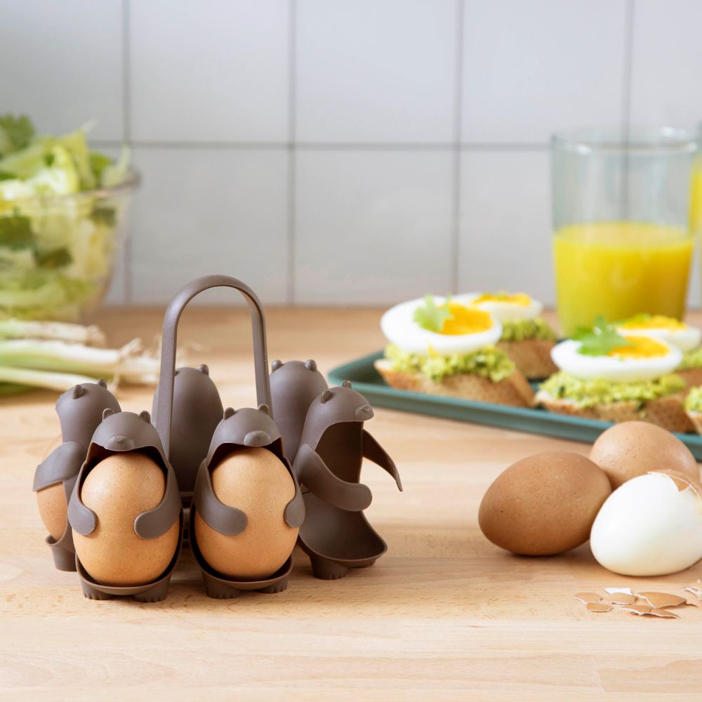 Design objects - Egguins/ Eggbears - Cooking eggs - PA DESIGN