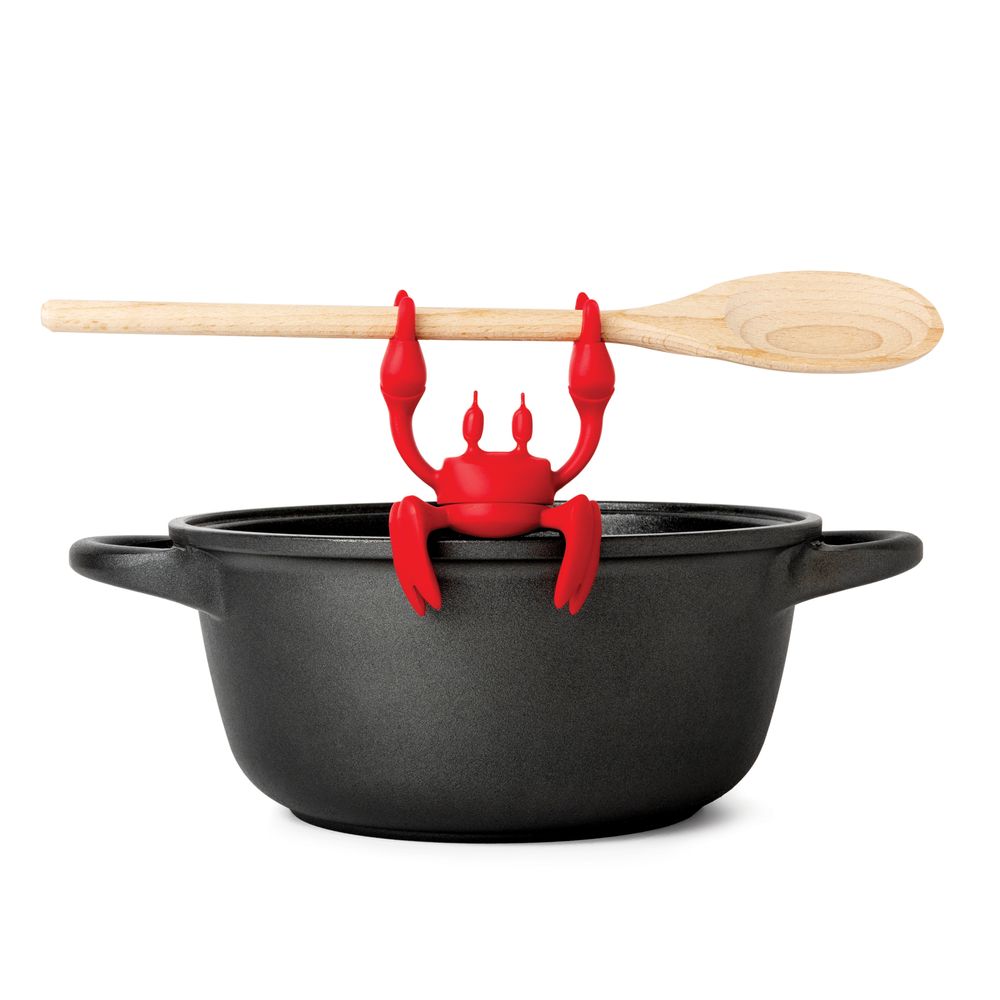 Accessoires thé et café - Red le crabe - porte cuillère ou boule à thé ou dévidoir de sopalin - PA DESIGN