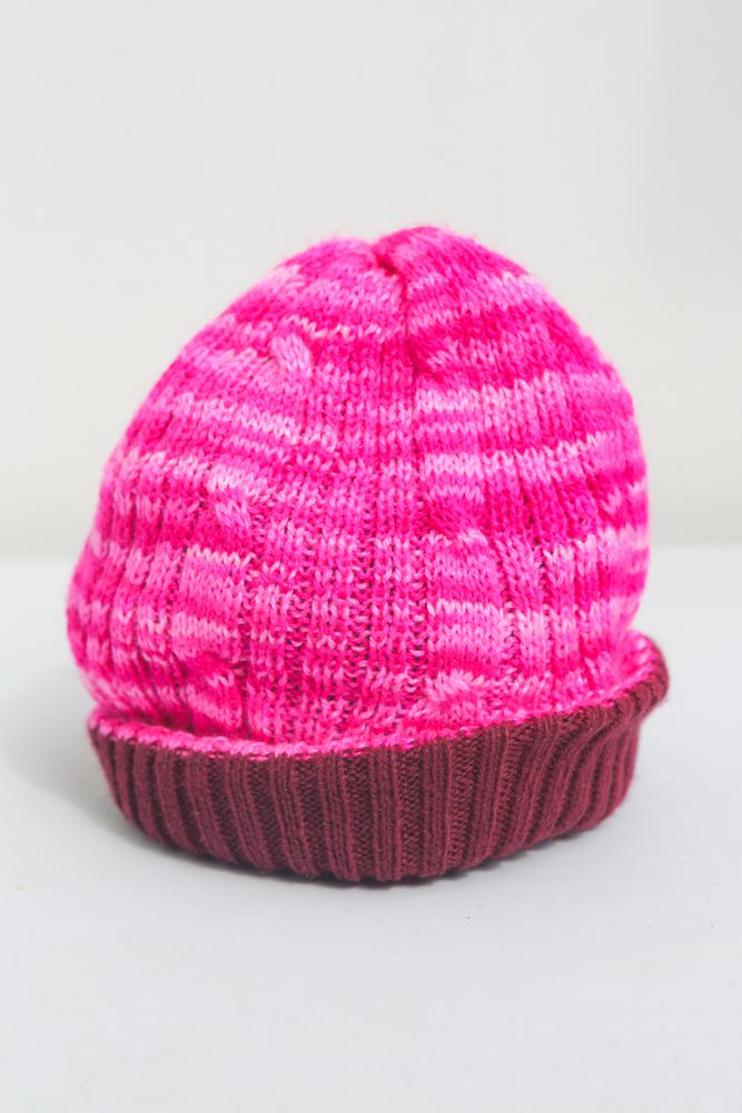 Hats - Reversible Knitted Hats - INES MENACHO