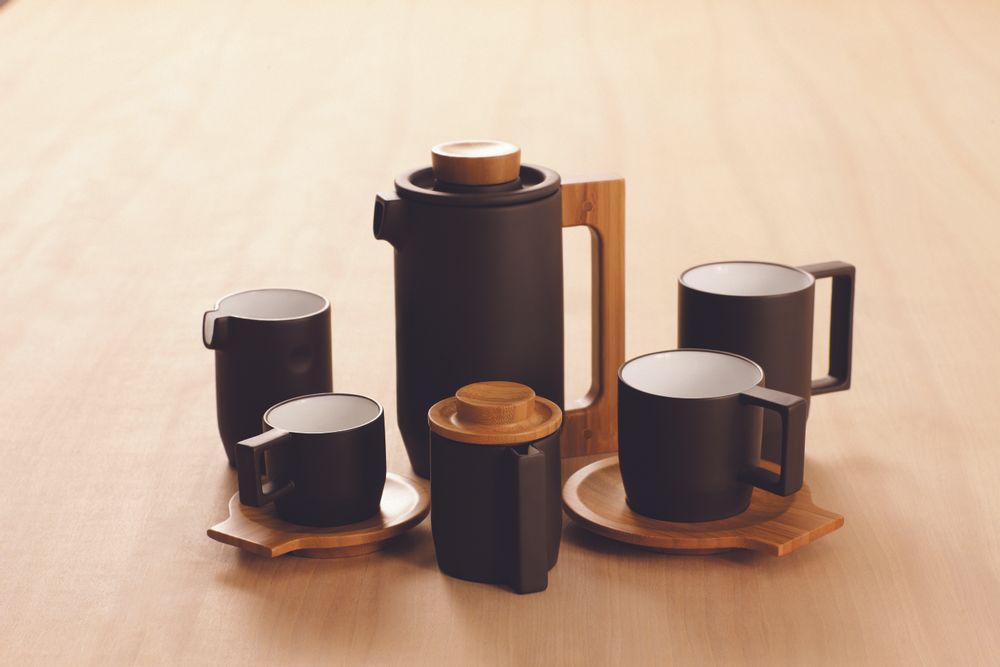 Tea and coffee accessories - Purple Clay Coffee Press - JIA