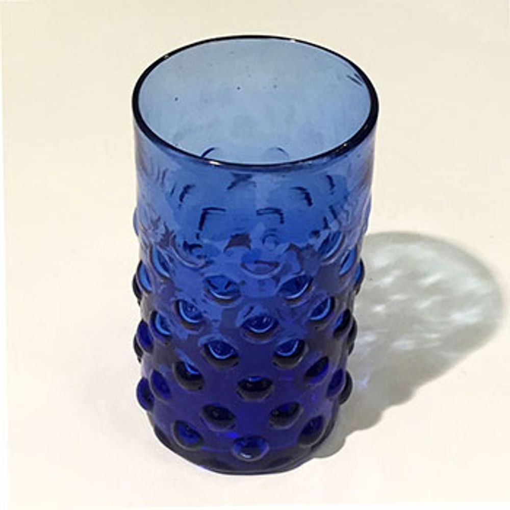 Glass - 1920s Glass - Bumpy Straight glass - SALAHEDDIN GLASSWARE