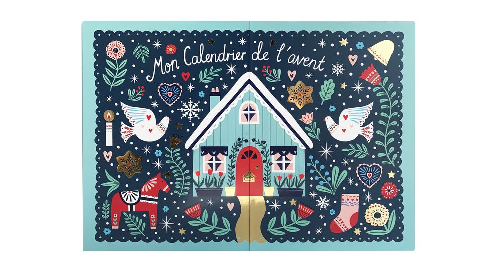 Children's arts and crafts - Advent calendar - AUZOU