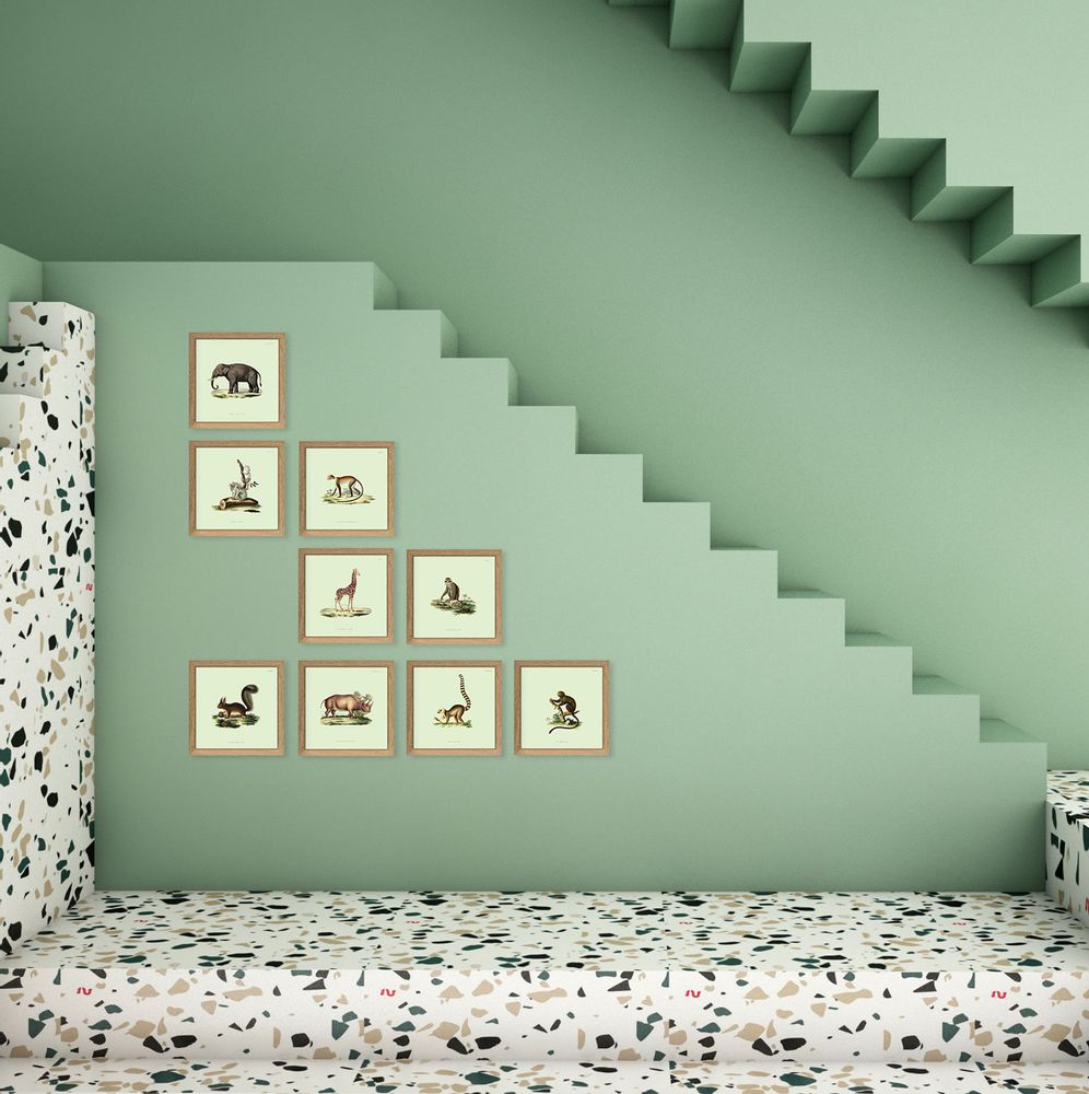 Affiches - Affiche Mammals, Elephant. - THE DYBDAHL CO.