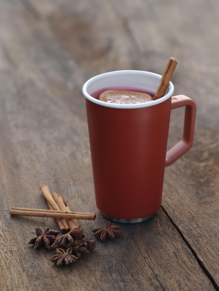 Tasses et mugs - Mug en émail sur acier inoxydable (350ml) - JIA