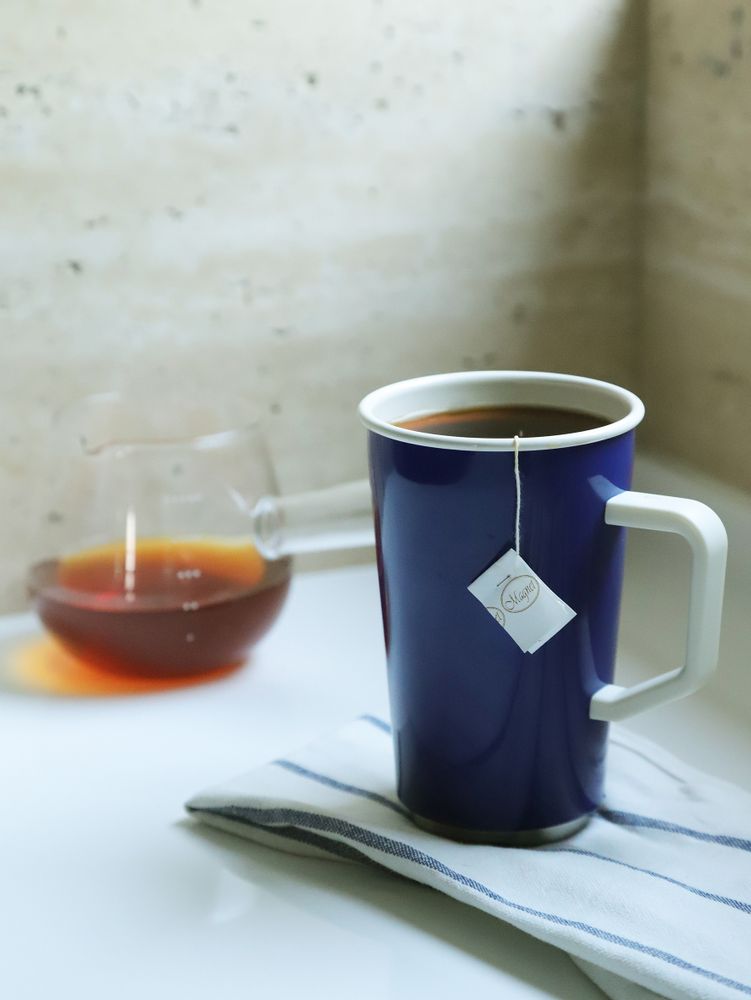 Tasses et mugs - Mug en émail sur acier inoxydable (350ml) - JIA