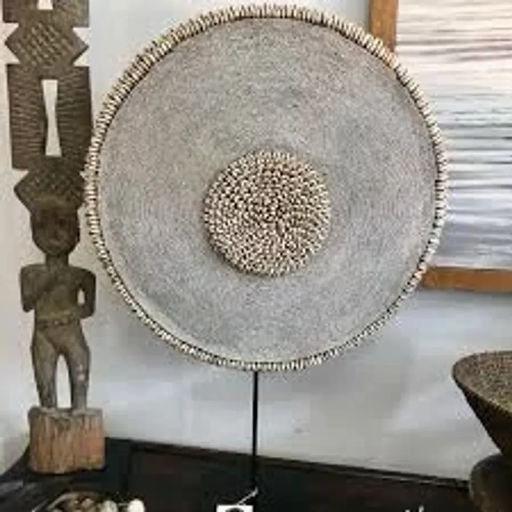 Objets de décoration - Bouclier en perle ou bouclier ou objet de décoration ou accessoires décoratifs - HOME DECOR FR