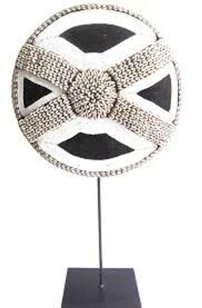 Objets de décoration - Bouclier en perle ou bouclier ou objet de décoration ou accessoires décoratifs - HOME DECOR FR