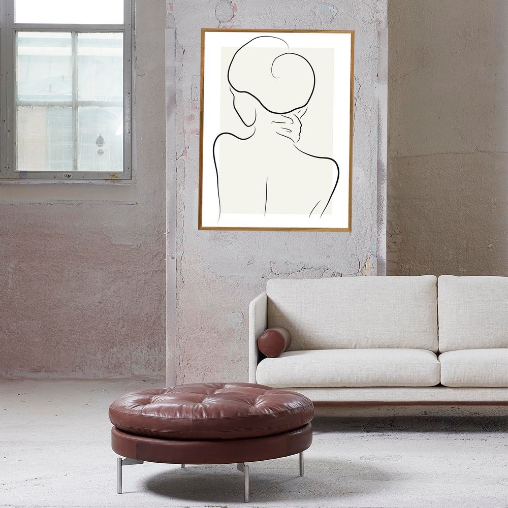 Poster - Embracing Silhouette Art Print - METTEHANDBERG ART PRINTS