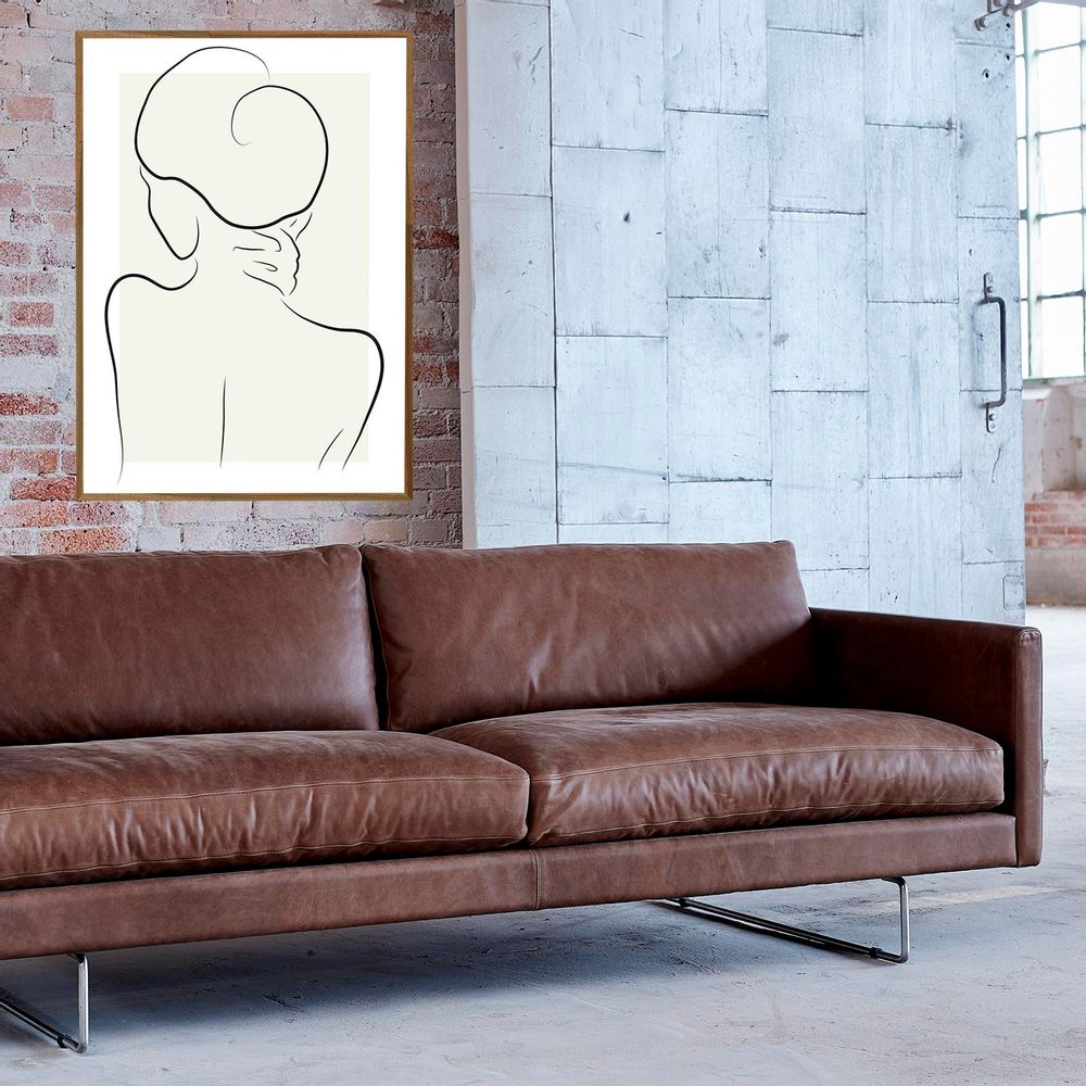 Poster - Embracing Silhouette Art Print - METTEHANDBERG ART PRINTS