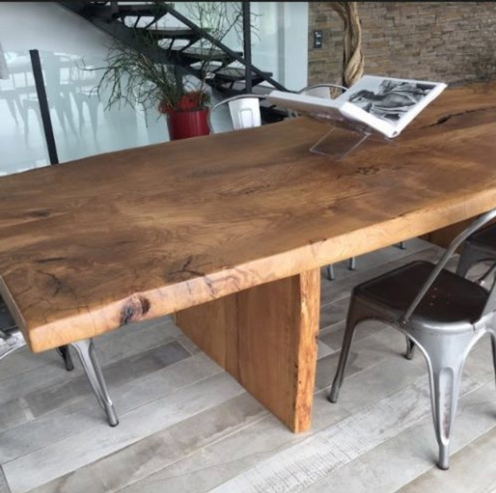 Dining Tables - SOPHIE table in old oak - FOR ME LAB