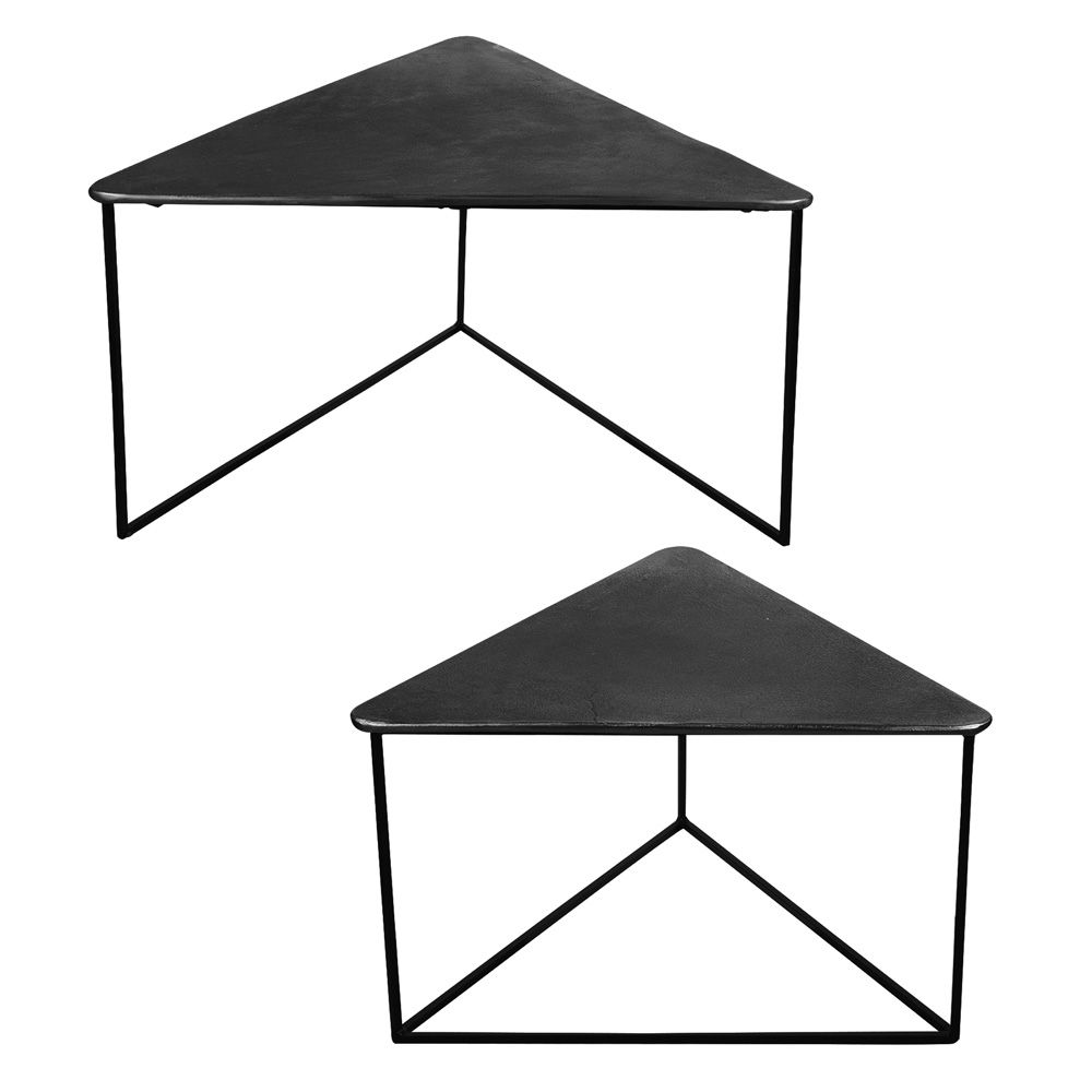 Coffee tables - Set of 2 triangles tables - TABLE PASSION / BASTIDE 1880