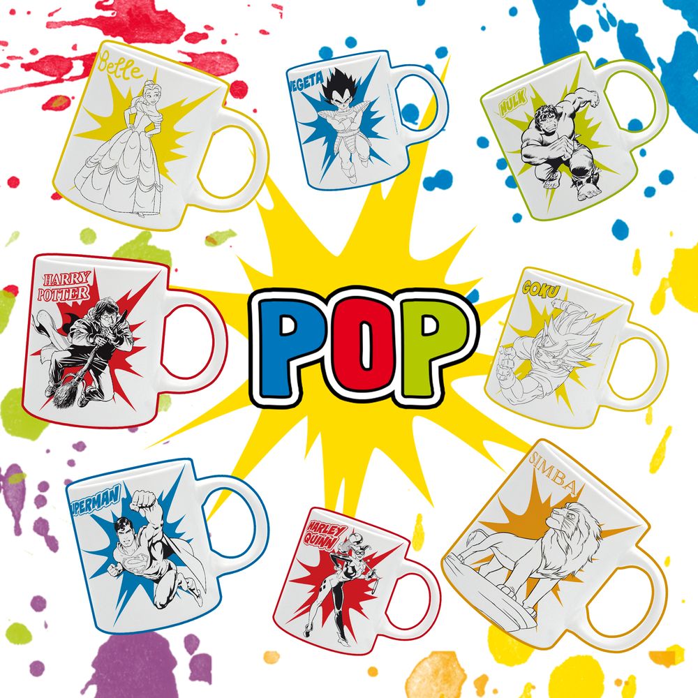 Tea and coffee accessories - MUGS POP COLLECTION - THE GOOD GIFT