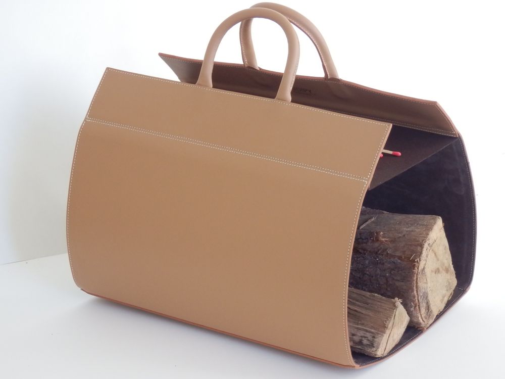 Decorative objects - LEATHER ARTICLES FOR THE FIREPLACE - MIDIPY