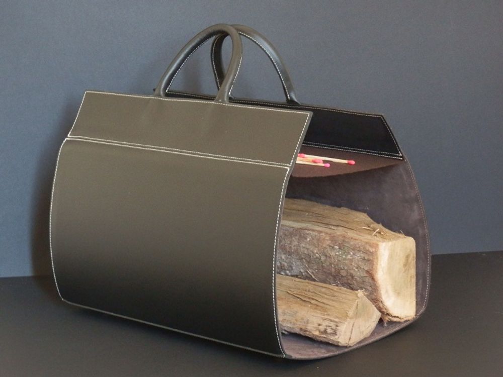 Decorative objects - LEATHER ARTICLES FOR THE FIREPLACE - MIDIPY