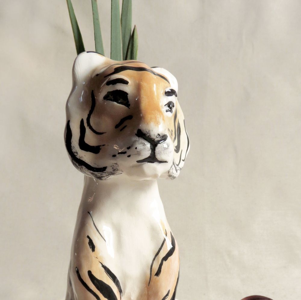 Vases - SCULPTURE VASE TIGRE - MARTA JORIO // CERAMICS, PRINTS AND TEXTILES