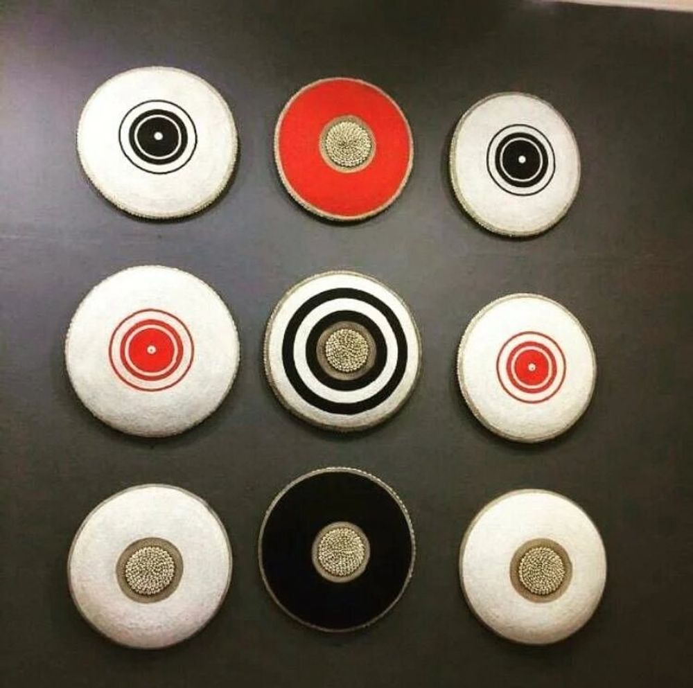 Objets de décoration - Bouclier en perle ou bouclier ou objet de décoration ou accessoires décoratifs - HOME DECOR FR