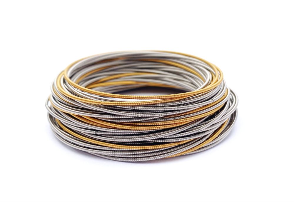 Gifts - SALT AND PEPPER BRACELET GOLD - LA MOLLLA® BIJOUX