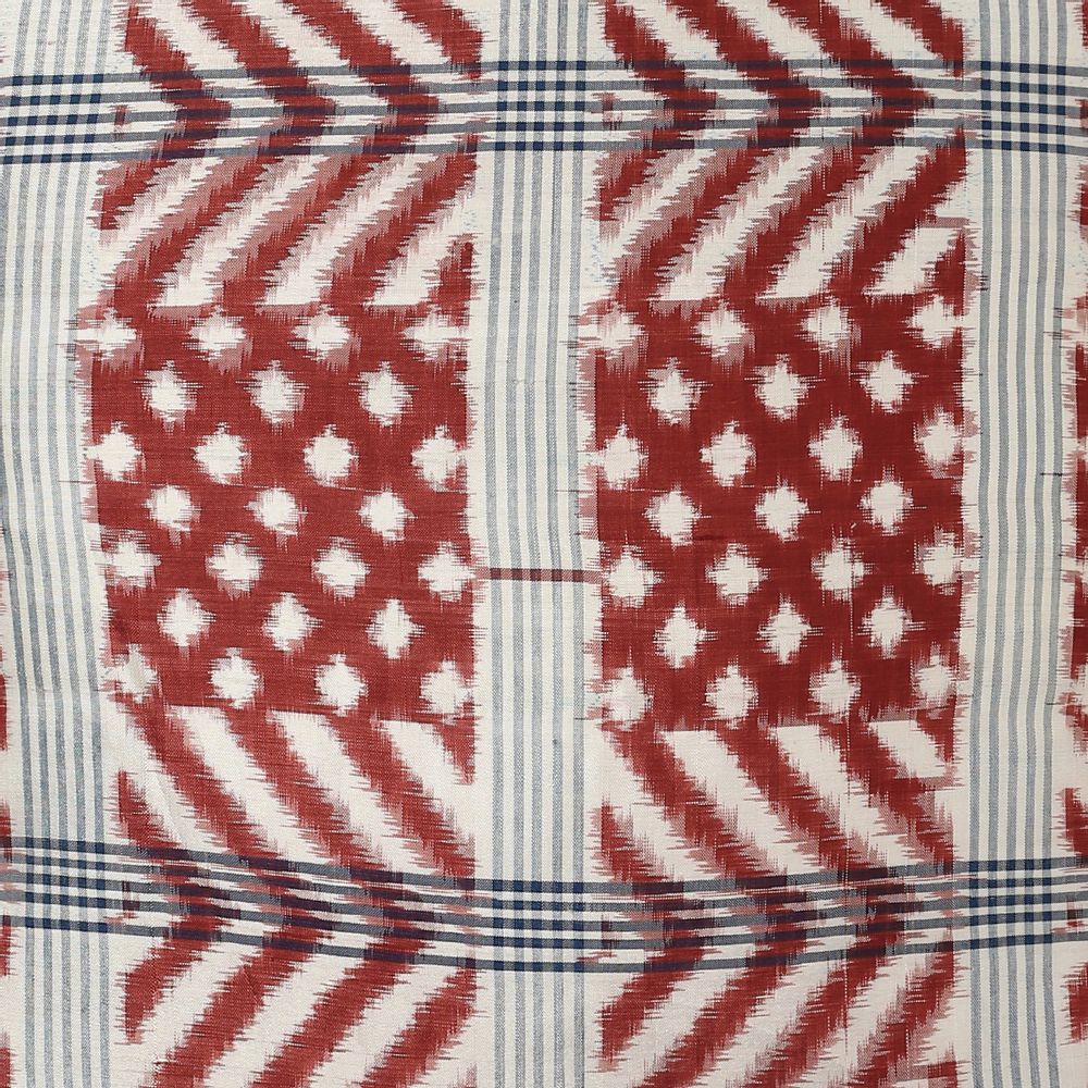 Fabric cushions - Tartan Multi - AADYAM HANDWOVEN