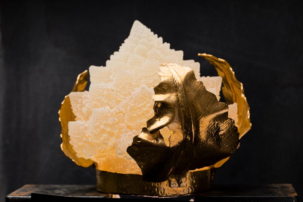 Unique pieces -  lamp - ROMANESCO - PATRIZIA CORVAGLIA JEWELRY AND ART