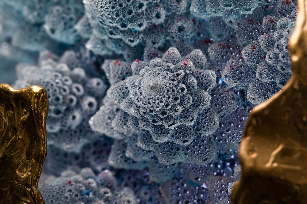 Unique pieces -  lamp - ROMANESCO - PATRIZIA CORVAGLIA JEWELRY AND ART